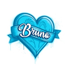 Bruno’s Blue Heart