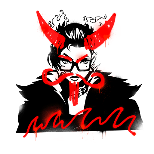 Vandalized Valeria