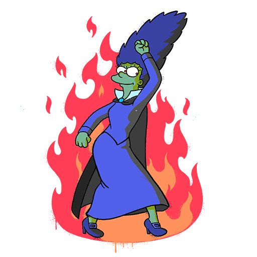 Witch Marge’s Mark