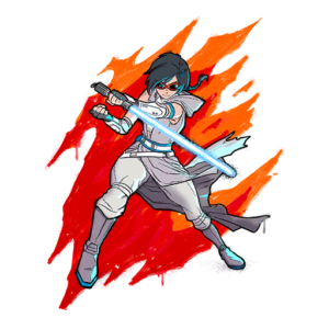 Evie’s Saber Attack