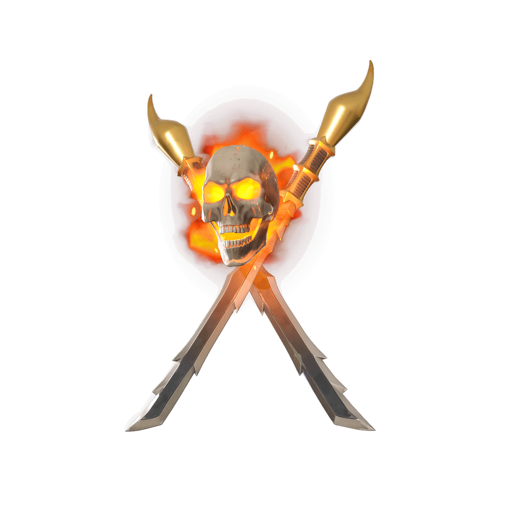 Scorpion’s Flaming Skull