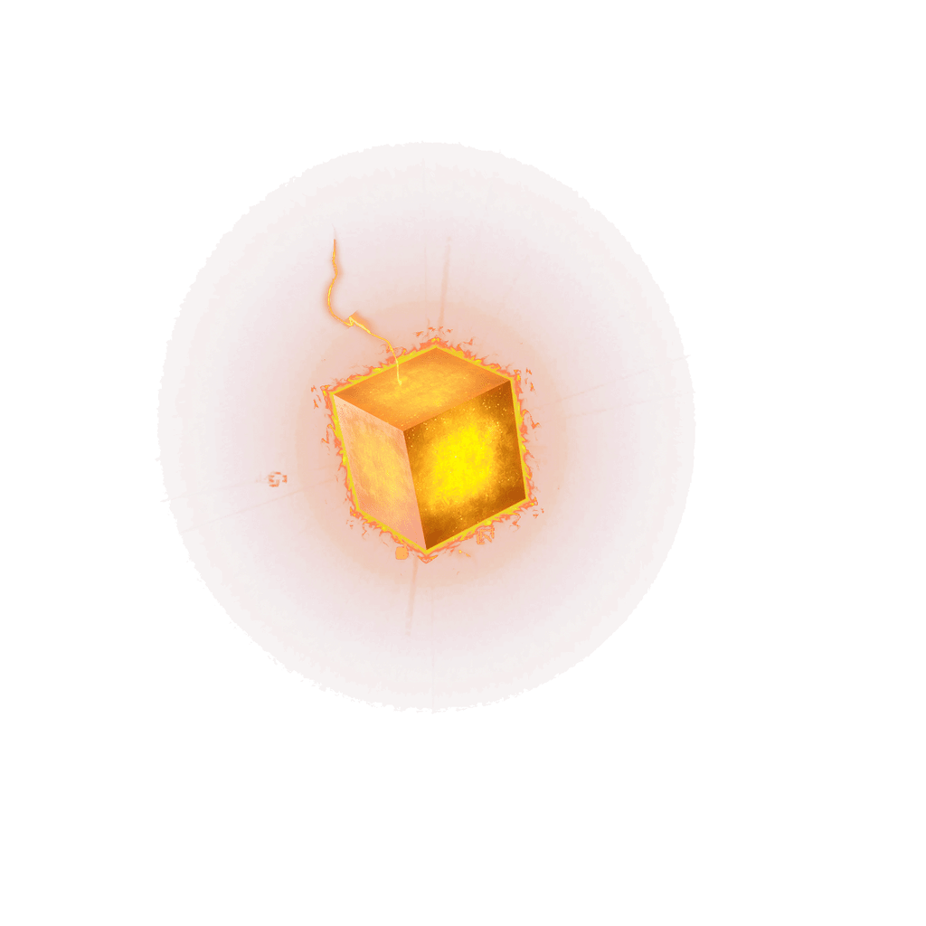 Crackling Cube
