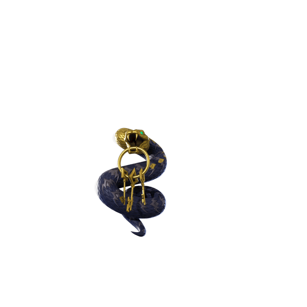 Snakebite Keyring
