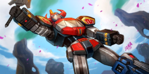 Dino Megazord Rises