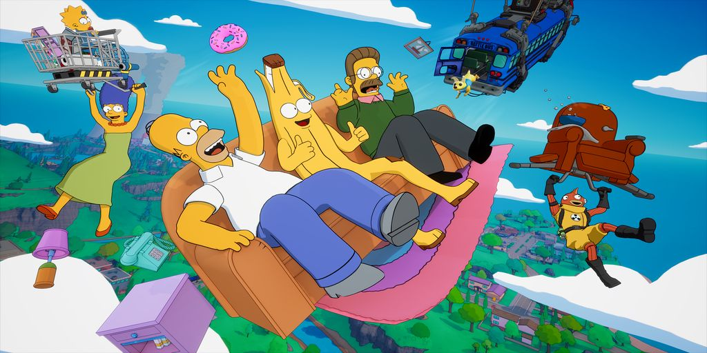 Midair Couch Gag