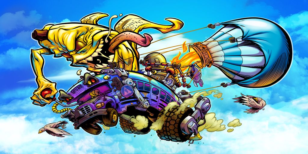Beastly Battle Bus
