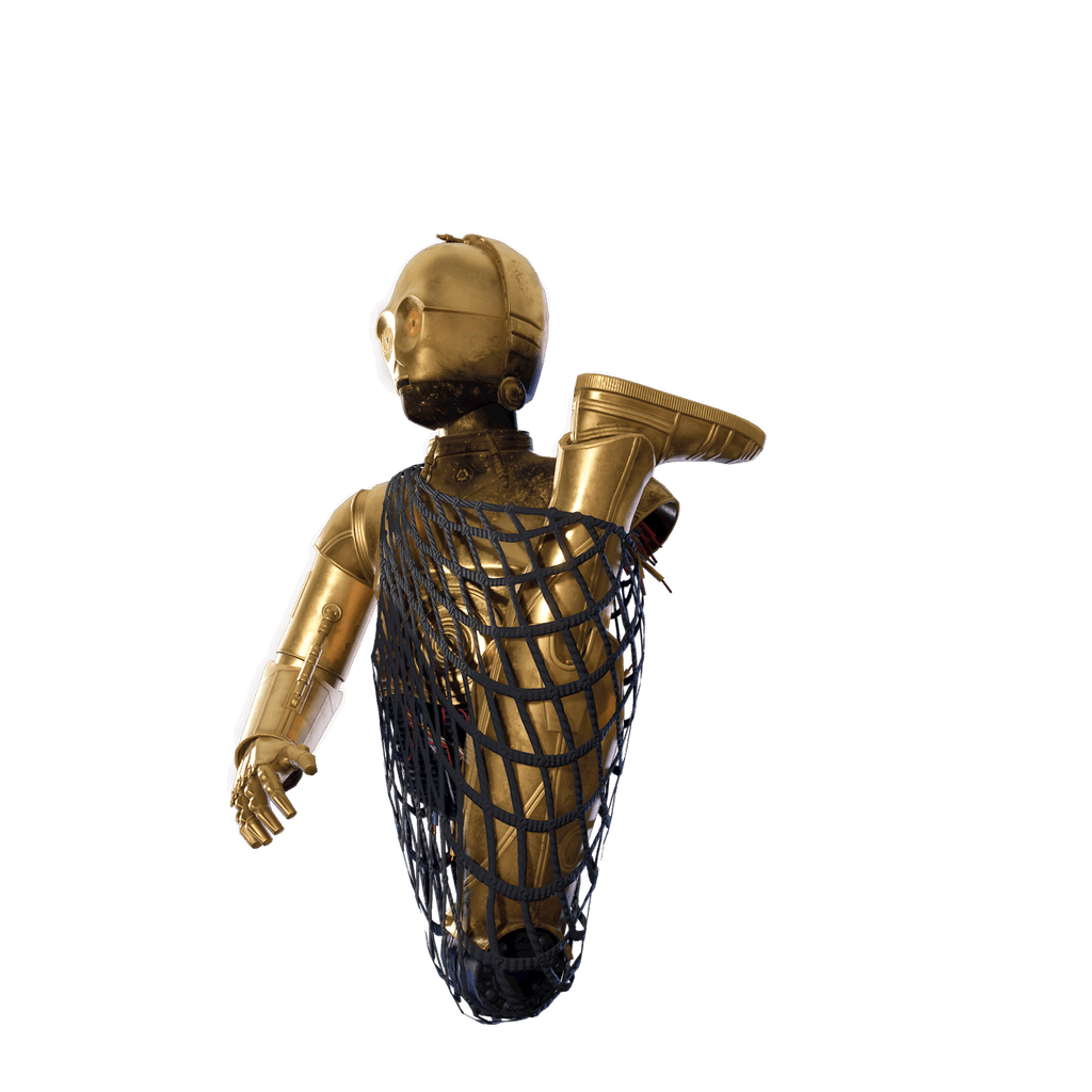 Disassembled C-3PO