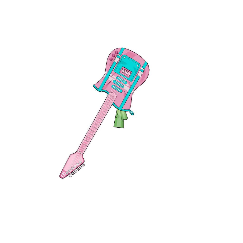 Neko Miku Guitar
