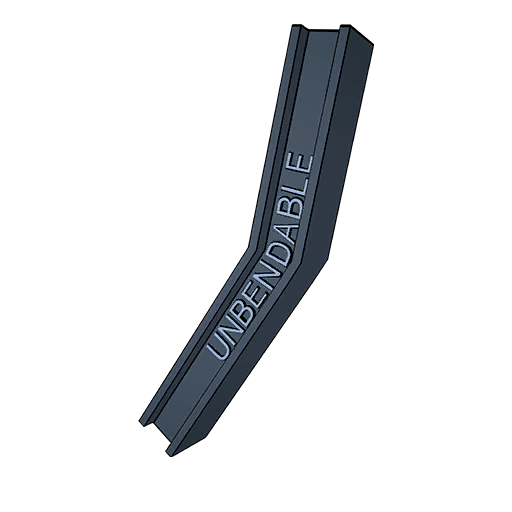 Unbendable Girder