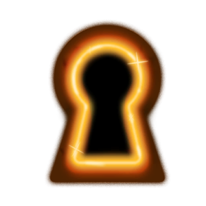 Glowing Keyhole