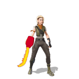 Buster Cannon Fire Sword